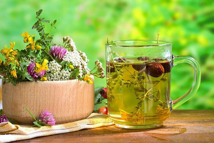 During a fasting day on kefir, you need to drink herbal teas