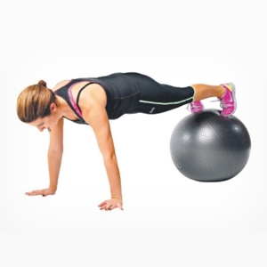 plank with fitball